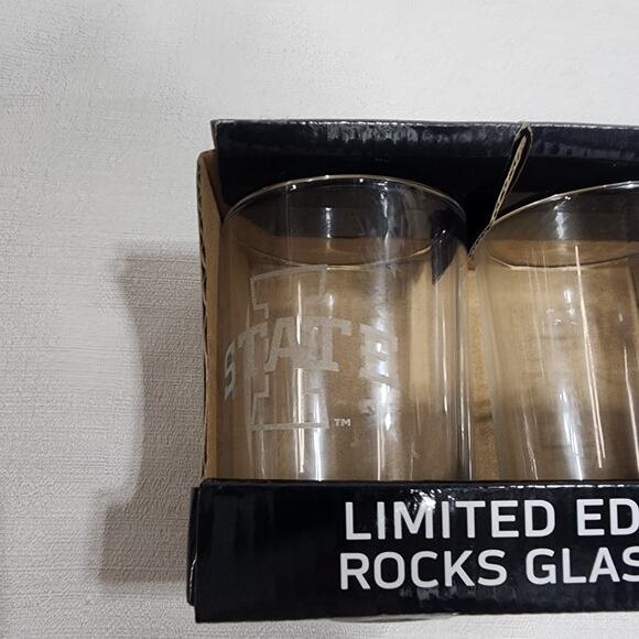 Iowa state limited edition rock glass set. - Picture 4 of 7